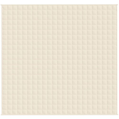  Te&amp;scaron;ka deka svijetla krem 220x230 cm 11 kg od tkanine Slike