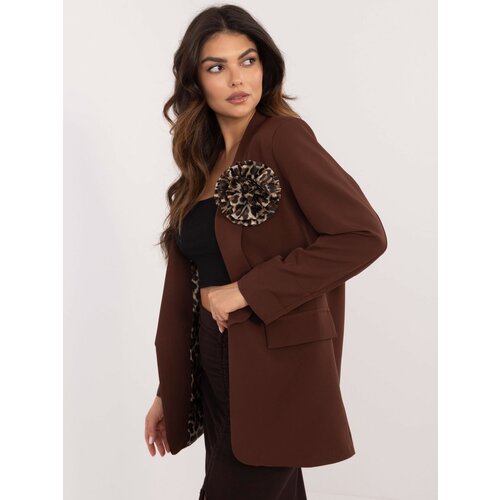 Italy Moda Blazer-DHJ-MA-19782-1.14-dark brown Slike