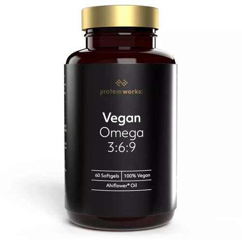 The Protein Works vegan omega 3:6:9 Ahiflower&amp;reg; ulje 60 kapsula Slike