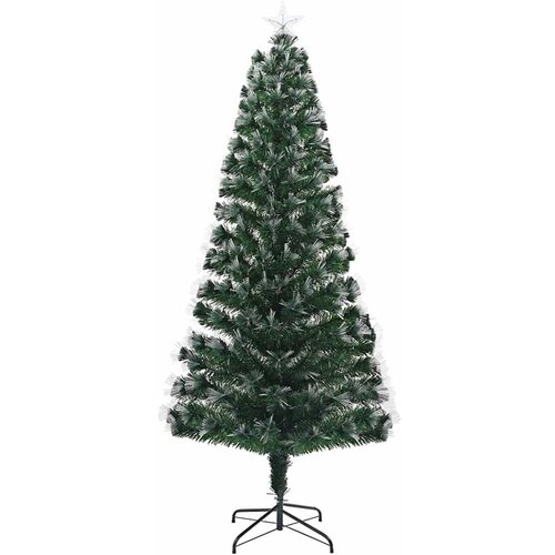  Umjetno božićno drvce s 300 LED svjetlima Zelena 240 cm PVC Slike