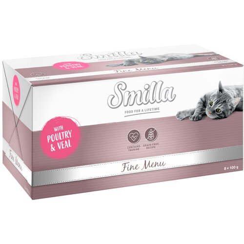 Smilla Fine Menu 8 x 100 g - Perutnina & teletina Cene