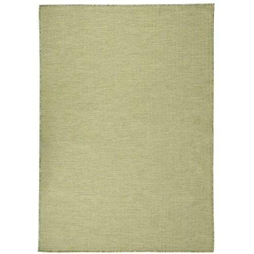 Vanjski tepih ravnog tkanja 200 x 280 cm zeleni