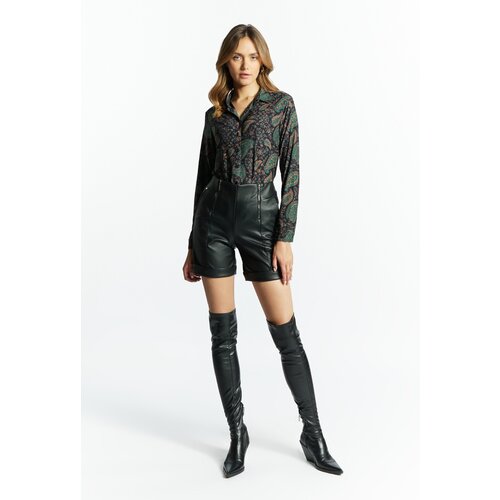 Monnari Woman&amp;#039;s Shorts Women&amp;#039;s Shorts Made Of Eco-Leather Slike