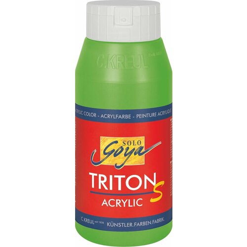 Kreul Triton S Akrilna boja Yellowish Green 750 ml 1 kom Slike