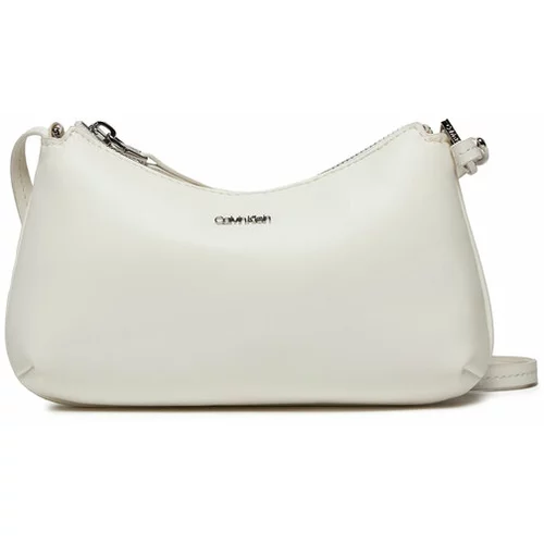 Calvin Klein Ročna torba Ck Must Soft Crossbody Bag K60K611681 Bela