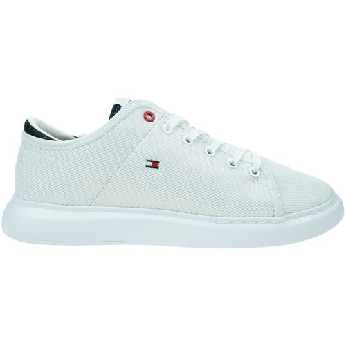 Tommy Hilfiger Nizke superge Lightweight Textile Cupsole Bela Slike