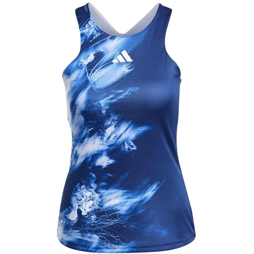 Adidas Melbourne Tennis Y-Tank Top Multicolor/Blue S Women's Tank Top