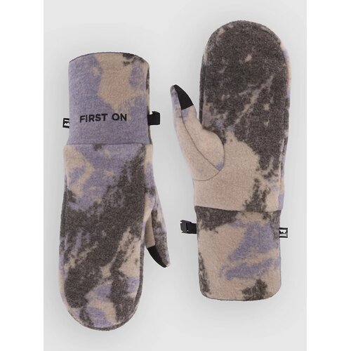 Mons Royale Pileup Wool Fleece Rokavice Mitt mtn camo moonstone Slike