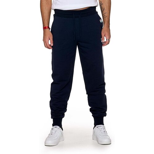 Leone 1947 Spodnji deli trenirke Man Sweatpants Basic Small Logo Modra Cene