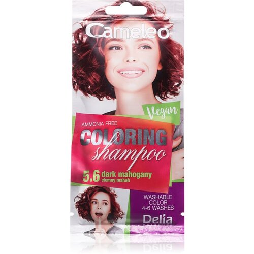Delia Cosmetics Cameleo Coloring Shampoo šampon za toniranje za kosu nijansa 5.6 Dark Mahogany 40 ml Cijene