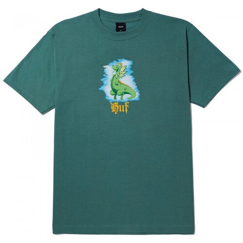 Huf Majice & Polo majice T-shirt fairy tale ss Zelena Cene