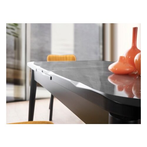 Hanah home Trpezarijski sto Crea - 2941, 130x75x80 cm, Crni Slike