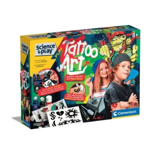 Clementoni kreativni tattoo set ( CL61544 ) Slike