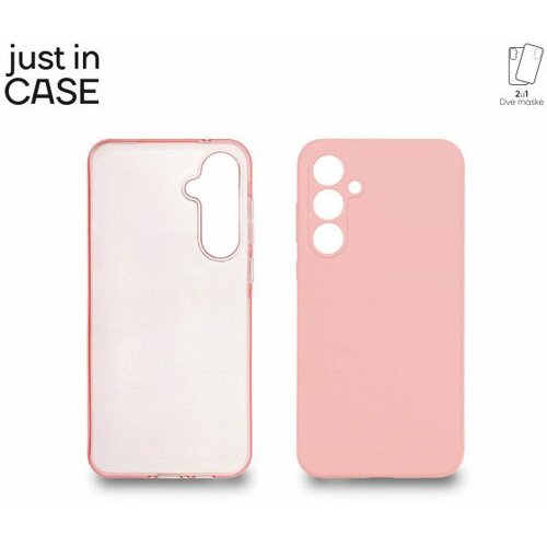 Just_in_Case 2u1 extra case mix paket maski za telefon samsung galaxy A55 pink Slike