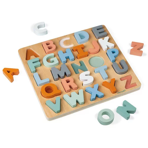 Janod drvene puzzle abeceda sweet cocoon