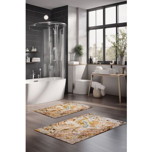  CT-5058 multicolor bathmat set (2 pieces) Cene