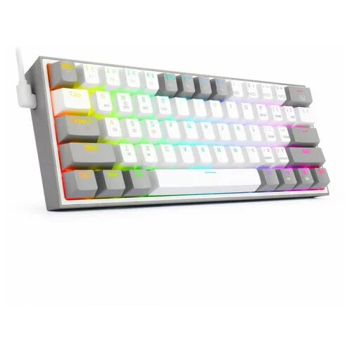 Redragon - Mehanicka Gaming Tastatura Fizz Pro K616 RGB Wireless White/Grey Cijene