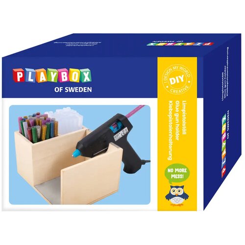 Playbox PlayBox: Stojalo za lepilno pi&scaron;tolo iz lesa 14,5x11cm Cene