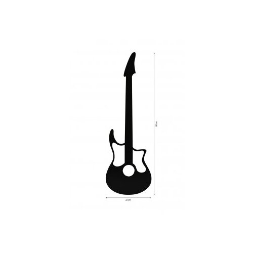Wallxpert guitar blue lampa Slike