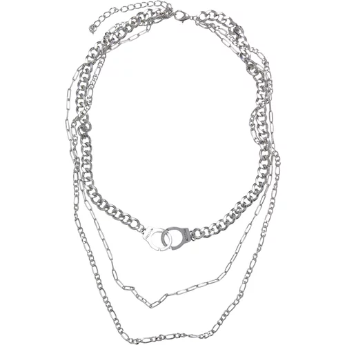 Urban Classics Accessoires Saturn Layering Necklace silver
