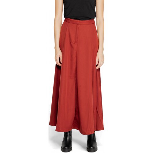 Vero_Moda Krila VMTARA HW ANCLE SKIRT BOO 10311428 Kostanjeva Cene