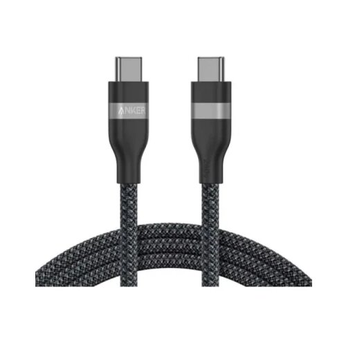 Anker Type C na Type C kabl 1,8m 240W CRNI Slike