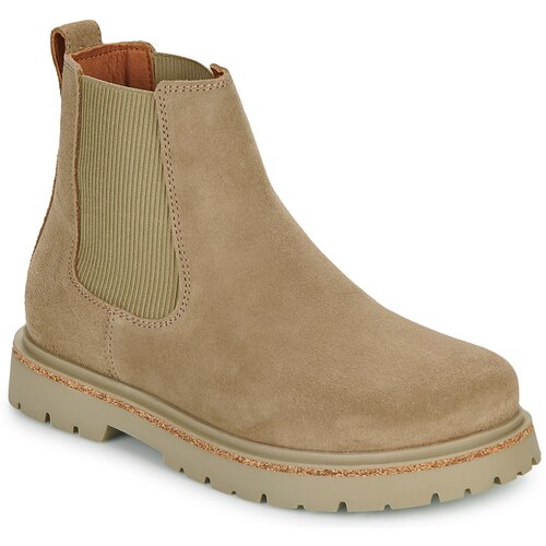 Birkenstock Highwood Slip On Mid W LEVE Taupe Bež Slike
