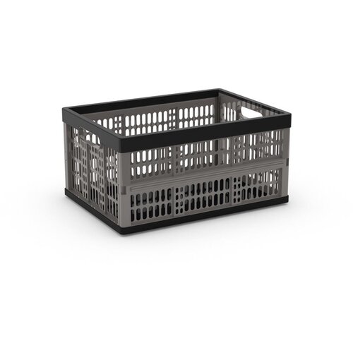 Kis Siva plastična škatla za shranjevanje 47,5x34,5x23,5 cm Folding Crate – Cene