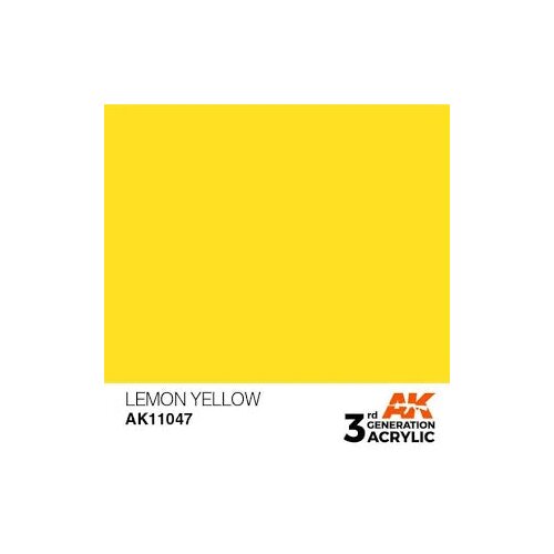AK Interactive Lemon Yellow 17ml - 3rd Gen Akrilna Boja AK11047 Cene