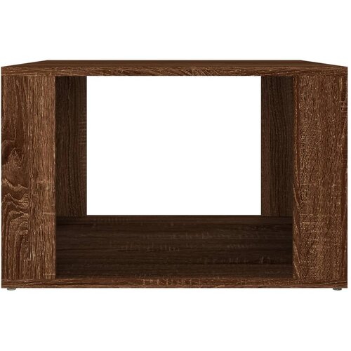  Noćni ormarić boja hrasta 57 x 55 x 36 cm od konstruiranog drva Slike