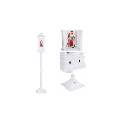 Denis Božićni podni fenjer 148 cm, beli Slike