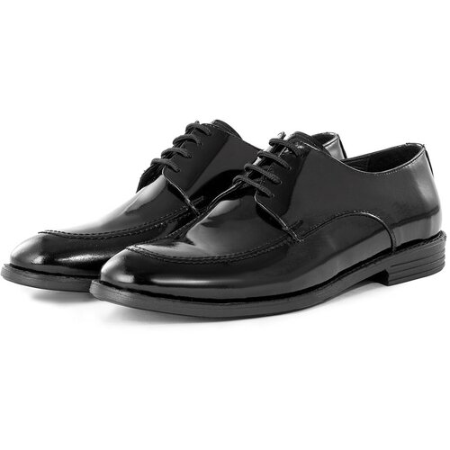 Ducavelli Tira Genuine Leather Men's Classic Shoes, Derby Classic Shoes, Lace-Up Classic Shoes. Cene