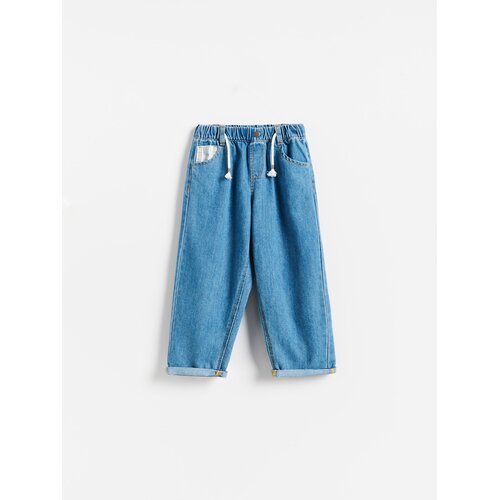 Reserved Traperice relaxed fit - plavo Cijene
