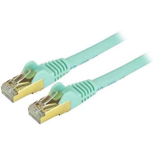 StarTech.com 6ASPAT1MAQ kabel za umrežavanje Tirkizno 1 m Cat6a U/FTP (STP) Cene