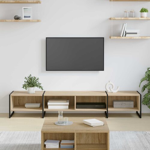 vidaXL TV omarica Sonoma 170,5 x 36 x 30,5 cm Konstruiran les Cene