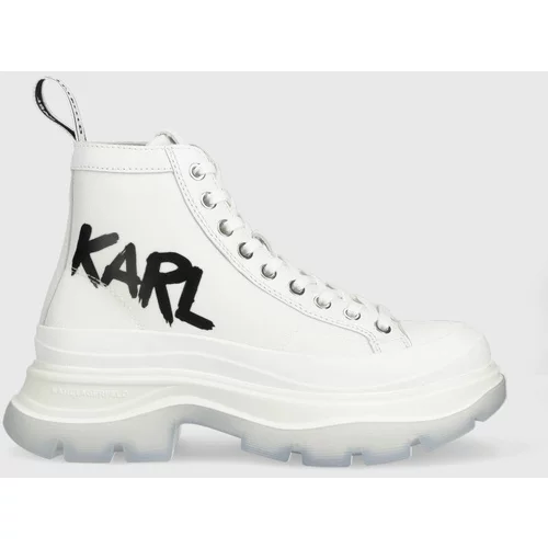 Karl Lagerfeld Tenisice KL42949 LUNA boja: bijela