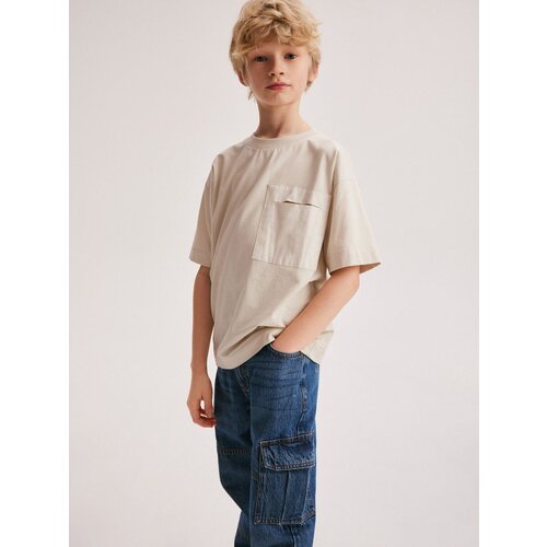 Reserved kavbojke regular cargo - modra Cene