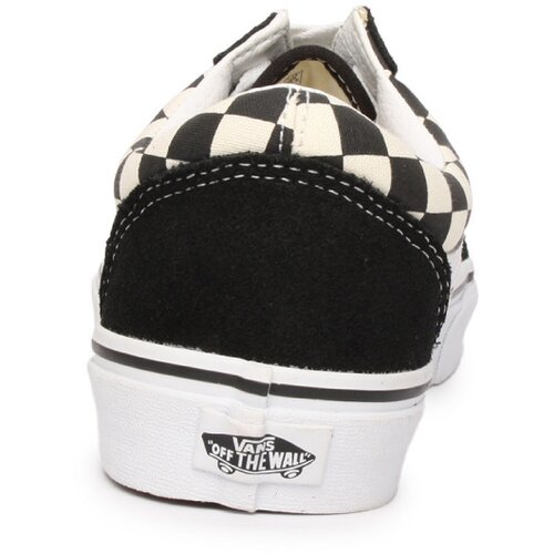 Vans Black-and-White Women Patterned Leather Sneakers UA Old Skool Platfor - Women Slike