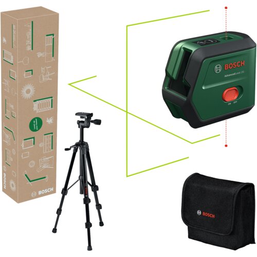 Bosch set advancedlevel 2G laser za ukr&scaron;tene linije sa funkcijom vertikale, 0603663GZ1 Cene
