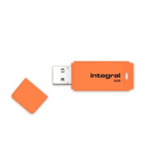 Integral NEON 8GB USB 2.0 spominski ključek - oranžen, (633069) Cene