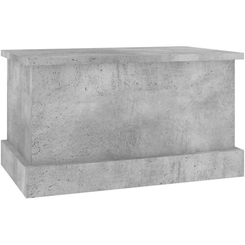  Kutija za pohranu boja betona 50 x 30 x 28 cm konstruirano drvo Slike
