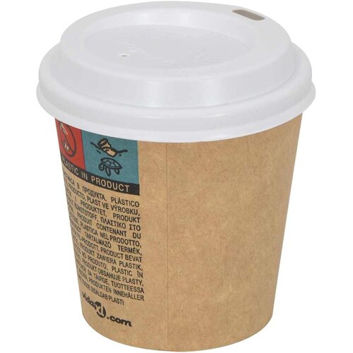  Papirnati poklopci za šalice za kavu Ø60 mm 4 oz 1000 kom Cene