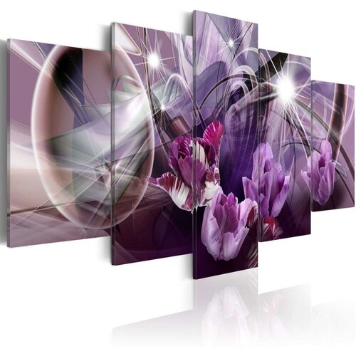  Slika - Purple of tulips 100x50 Cijene