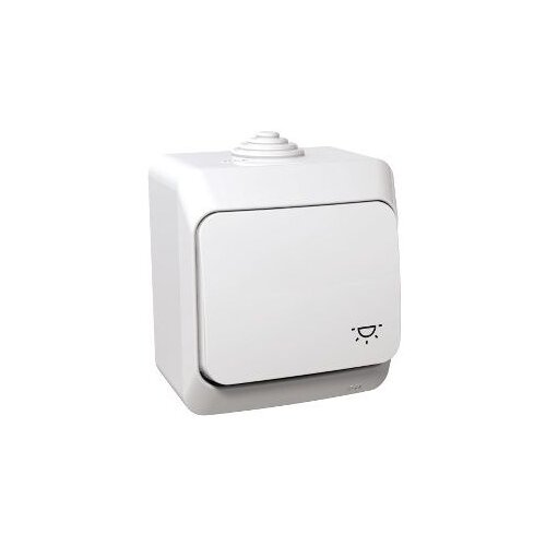  Tipkalo sa simb.svjetlo IP44 bij.CEDAR Cene
