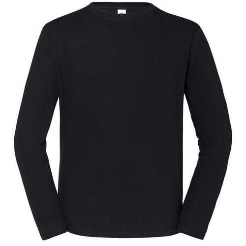 Fruit Of The Loom Black Iconic 195 Ringspun Premium T-shirt Slike