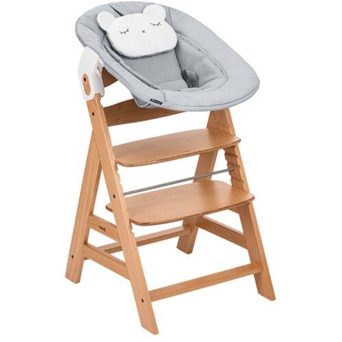 Hauck hranilica Alpha Newborn Set Pre - Nature Grey Slike