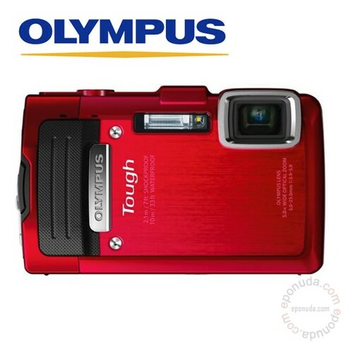 Olympus TG-830 Red digitalni fotoaparat Slike