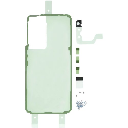 Samsung Lepilo za zadnje steklo za Galaxy S21 Original, Prozorno, (5000038262) Cene