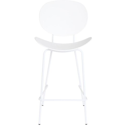  Tabure DKD Home Decor Crna Metal Bijela polipropilen (52,5 x 49 x 104 cm) Slike
