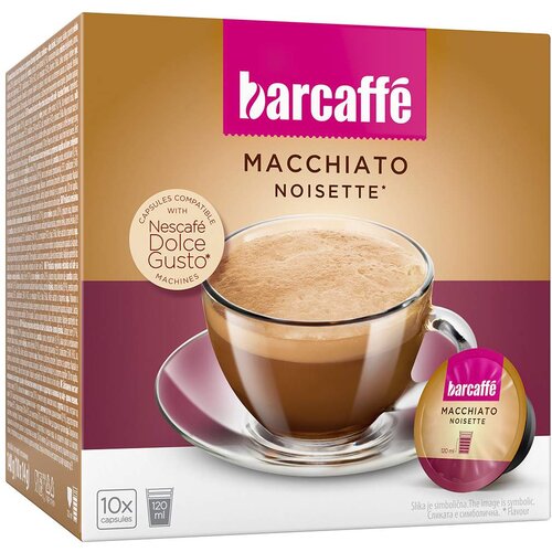 Barcaffe Macchiato noisette Dolce gusto kapsule 10kom Slike